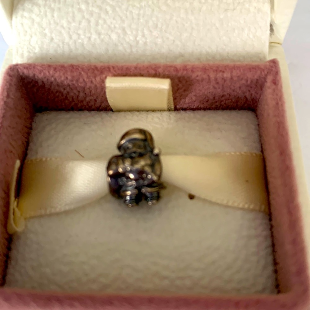 Pandora vintage sterling Santa Claus